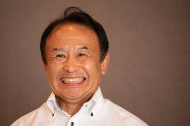 istock Senior Japanese man portrait 1011731420
