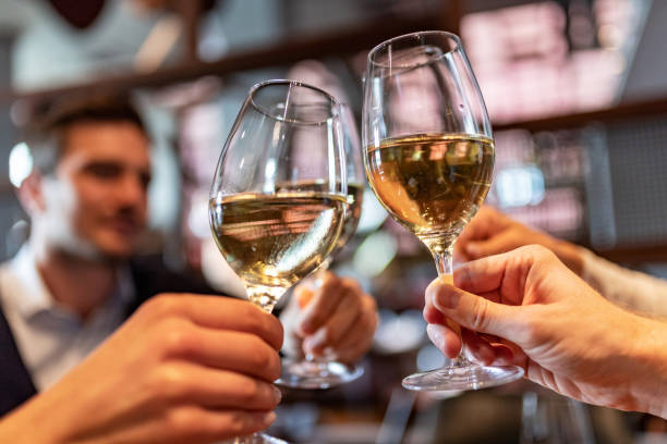 istock Business people toasting with wine 1011733762