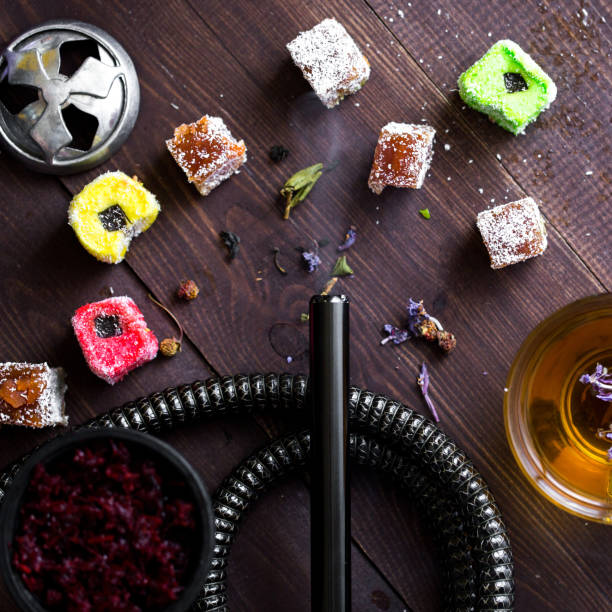 istock Hookah with smoke to relax and rest people. 1011750910