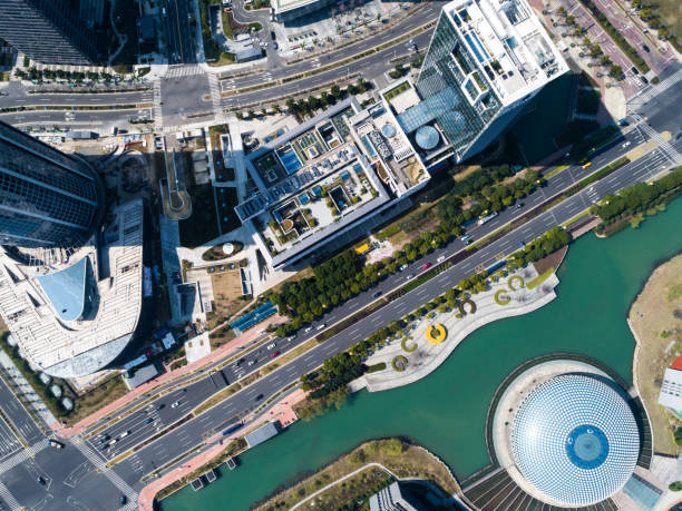 istock Aerial city architecture 1011752582