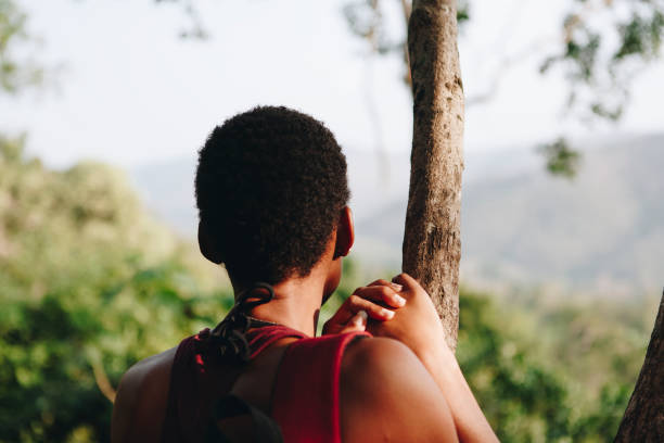 istock Woman enjoying the nature 1011756230