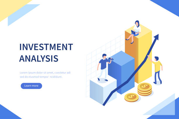 investment-analyse - erfolg grafiken stock-grafiken, -clipart, -cartoons und -symbole