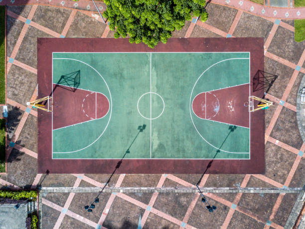 istock Basketball court 1011766768