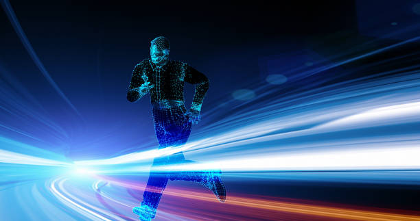 istock Businessman Running On The Way To Success 1011768182