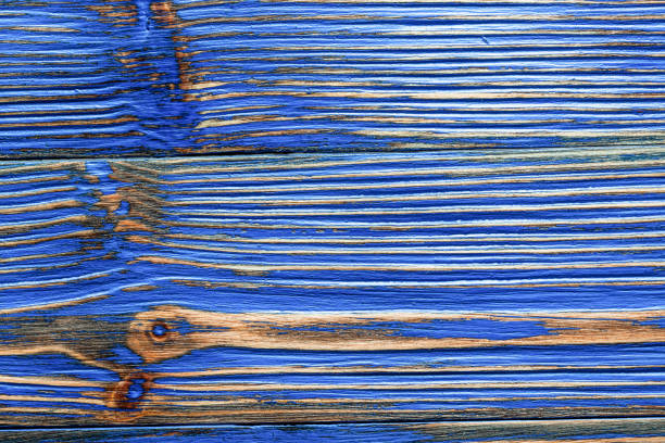 istock Blue vintage wooden background horizontal image 1011781456
