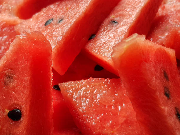 istock Slices of Ripe Watermelon 1011782070