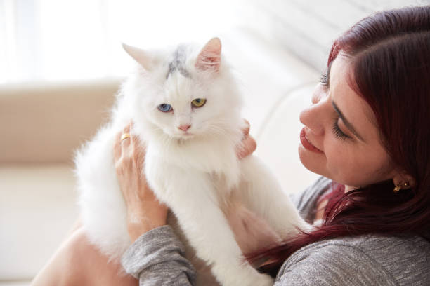istock Woman playing with pet 1011789050