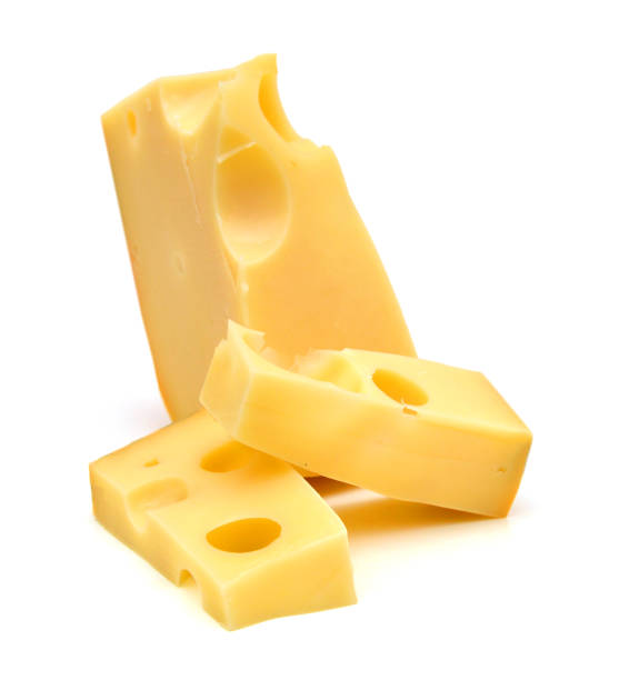 istock piece of cheese isolated on a white background 1011792600