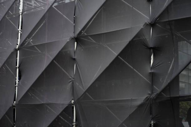istock Scaffolding of outdoor stage 1011801654