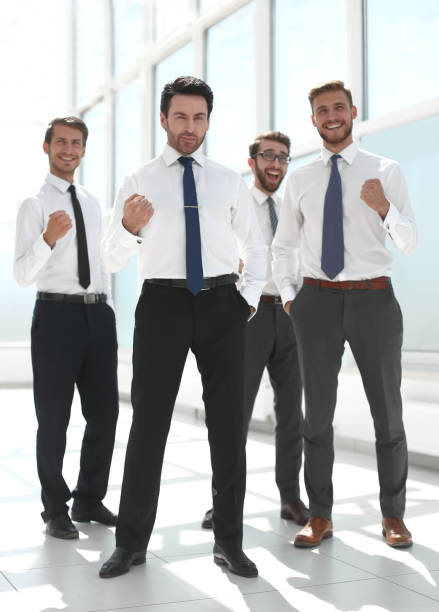 istock in full growth.leading business team 1011814362