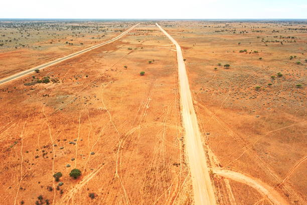 istock Aerial view of the Nullarbor Plain 1011827702