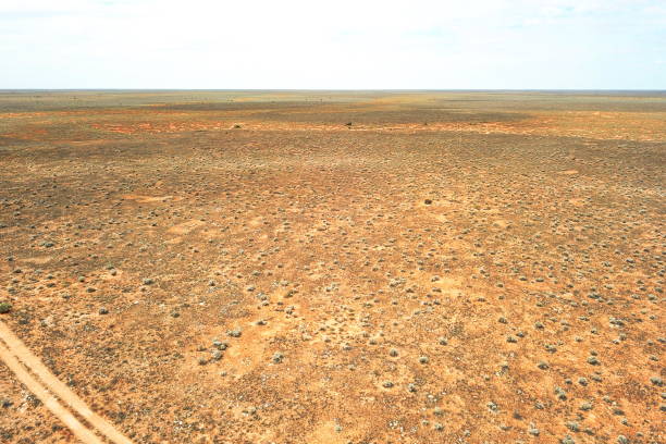 istock Aerial view of the Nullarbor Plain 1011827950