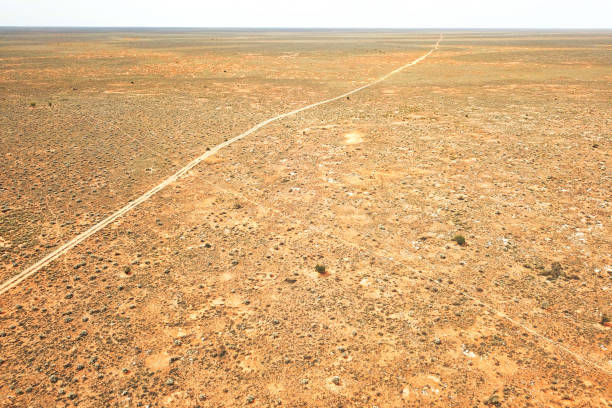 istock Aerial view of the Nullarbor Plain 1011828370