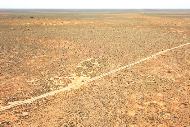 istock Aerial view of the Nullarbor Plain 1011828390