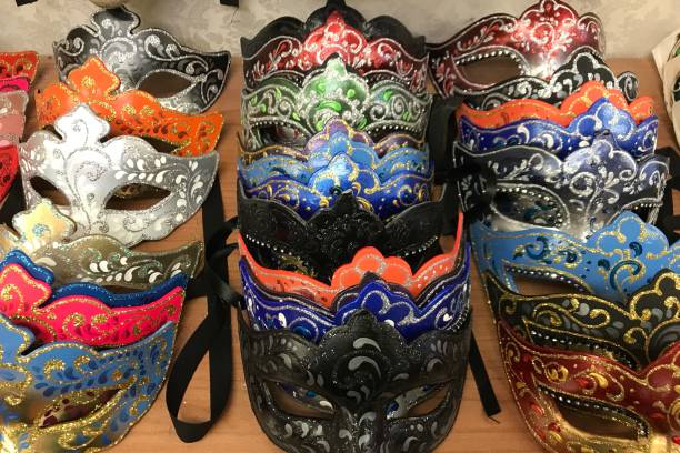 istock Venice carnival masks for sale 1011839520
