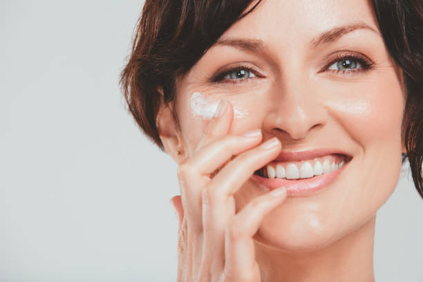 istock Taking care of her skin and it shows 1011844538