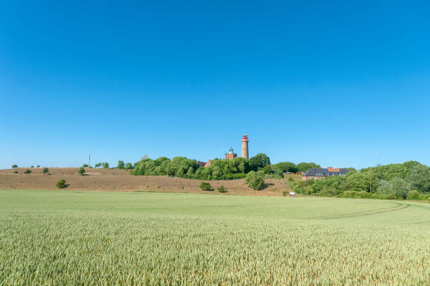 Landscape with Schinkelturm tower and the new lighthouse