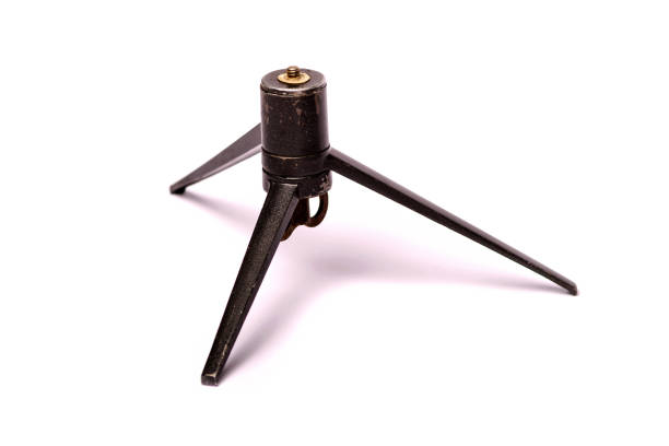 istock old tripod isolated on white background. there is a way 1011853408