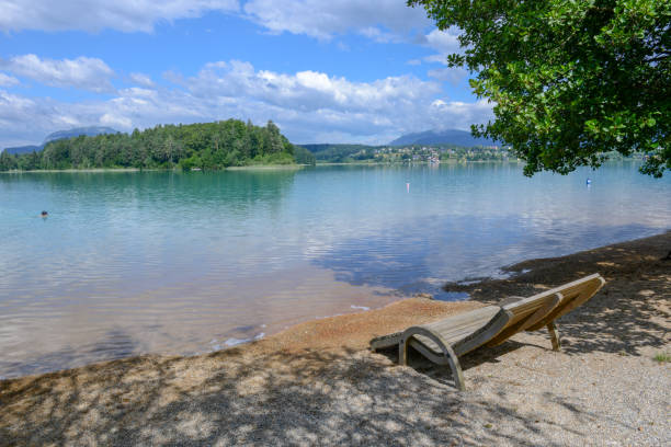 istock Lake Fakkar on Carinthia, Austria 1011871628