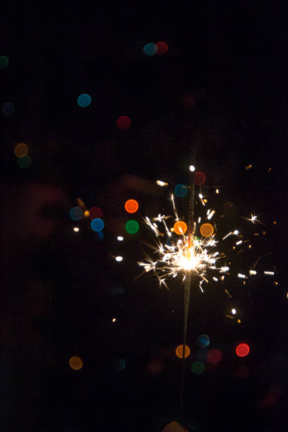 istock Sparkler New Year Christmass Decoration 1011871990