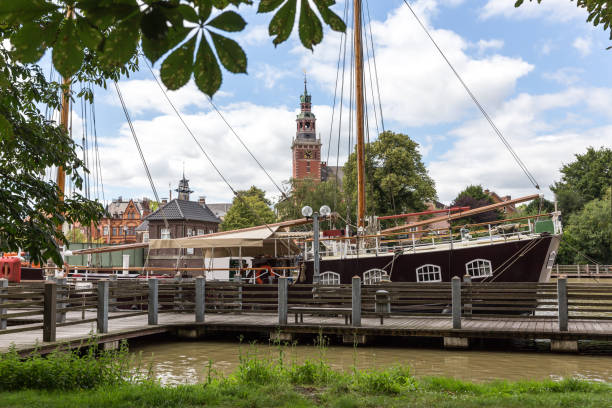 leer city in ostfriesland germany