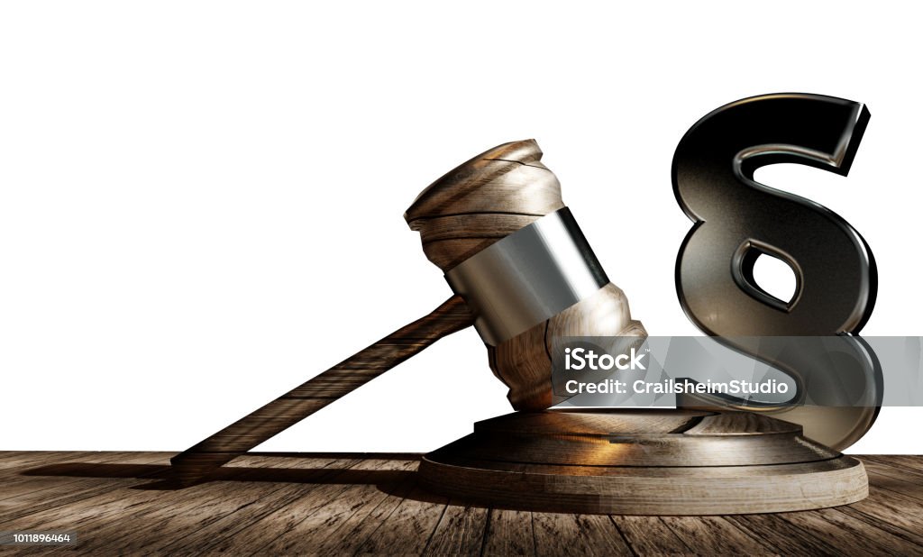 단락 3d 일러스트 판사 법 망치 0명에 대한 스톡 사진 및 기타 이미지 - 0명, 계약서, 규칙 - iStock