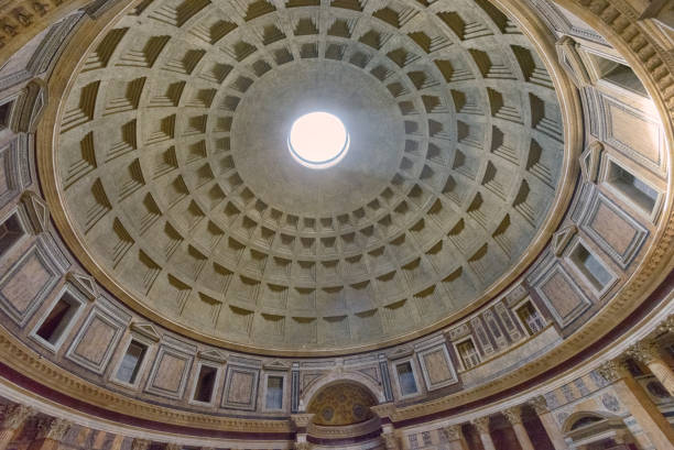 istock Pantheon roof Rome Italy 1011916090
