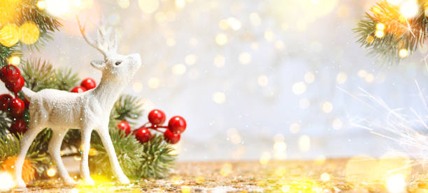 istock Christmas and New Year holiday background 1011919020