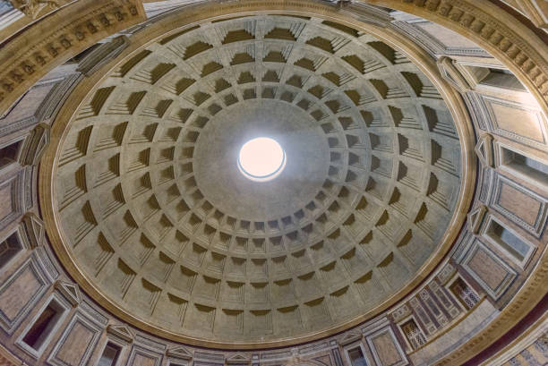 istock Pantheon roof Rome Italy 1011919130