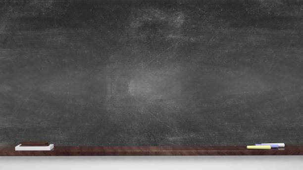 istock Close-up of blackboard on white background 1011922852