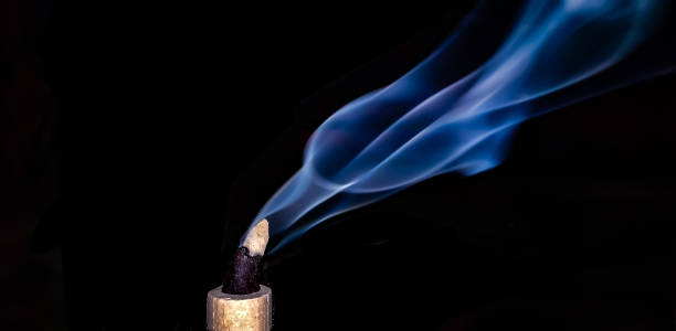 istock Smoke of Dhoop Batti 1011924374