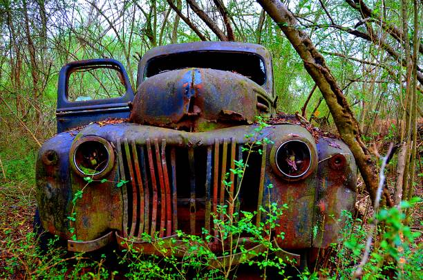 istock Abandoned milk truck in Milton 1011929912