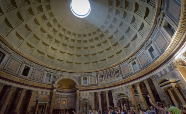 istock Pantheon roof Rome Italy 1011941304