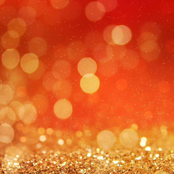 istock Christmas light background.  Holiday glowing backdrop. Defocused Background With Blinking Stars. Blurred Bokeh. 1011978082