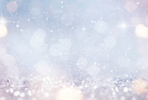 istock Blurred bokeh light background, Christmas and New Year holidays background 1011981856