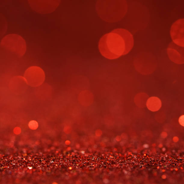 istock Christmas light background.  Holiday glowing backdrop. Defocused Background With Blinking Stars. Blurred Bokeh. 1011983558