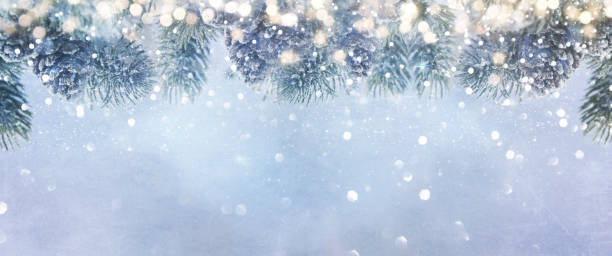 istock Christmas light background.  Holiday glowing backdrop. Defocused Background With Blinking Stars. Blurred Bokeh. 1011984610
