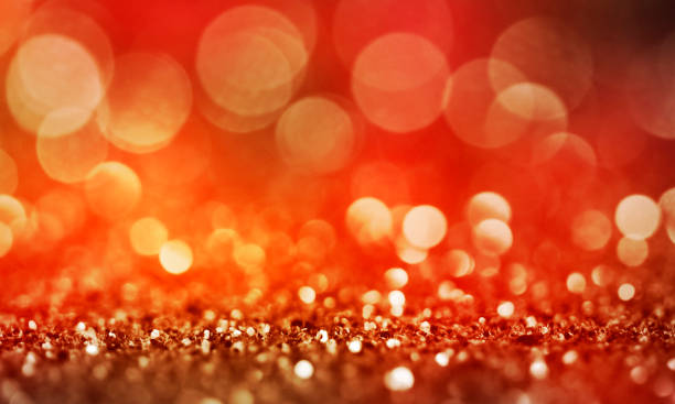istock Christmas light background.  Holiday glowing backdrop. Defocused Background With Blinking Stars. Blurred Bokeh. 1011987332