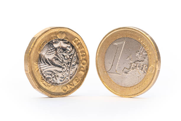 istock Euro and British Pound Coins 1011996072