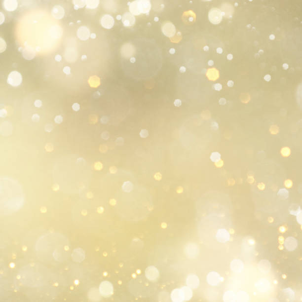 istock Christmas light background.  Holiday glowing backdrop. Defocused Background With Blinking Stars. Blurred Bokeh. 1011998458