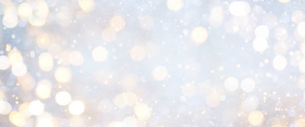 istock Christmas light background.  Holiday glowing backdrop. Defocused Background With Blinking Stars. Blurred Bokeh. 1012010684