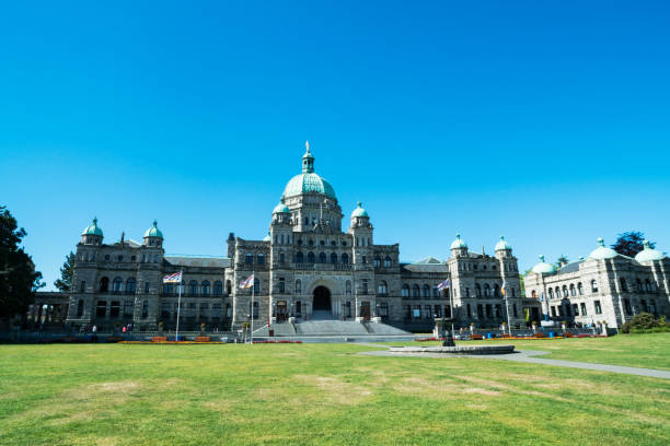 Victoria Legislative Building in Victoria, British Columbia, Canada.