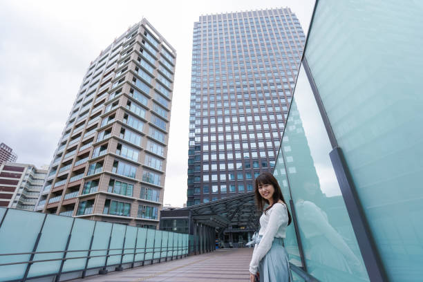 istock Businesswoman working in urban 1012052020