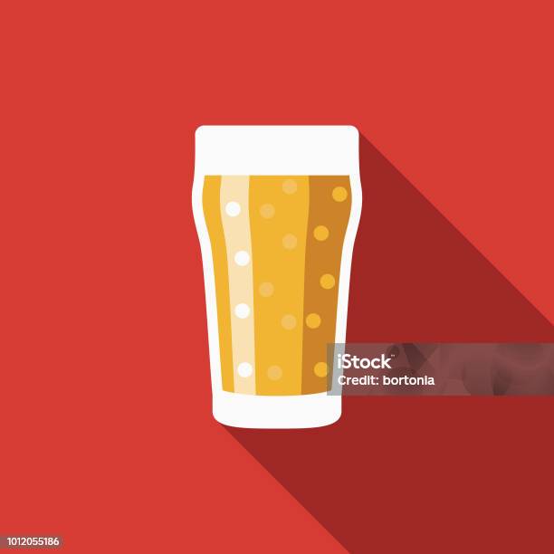 Beer Flat Design Germany Icon Stock Illustration - Download Image Now - Beer - Alcohol, Illustration, German Culture