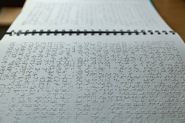 istock Books for blind people 1012068852