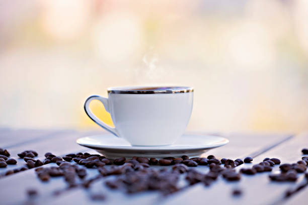 turkish coffee in istanbul - coffee table non alcoholic beverage turkish coffee black coffee imagens e fotografias de stock