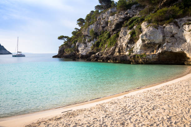 istock Cala en Turqueta (Turqueta Beach) in Menorca, Spain 1012077606