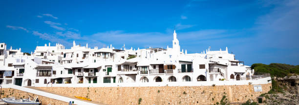 Traditional village in Menorca, Spain