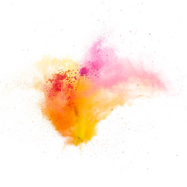 istock Freeze motion of colored dust explosion 1012082690
