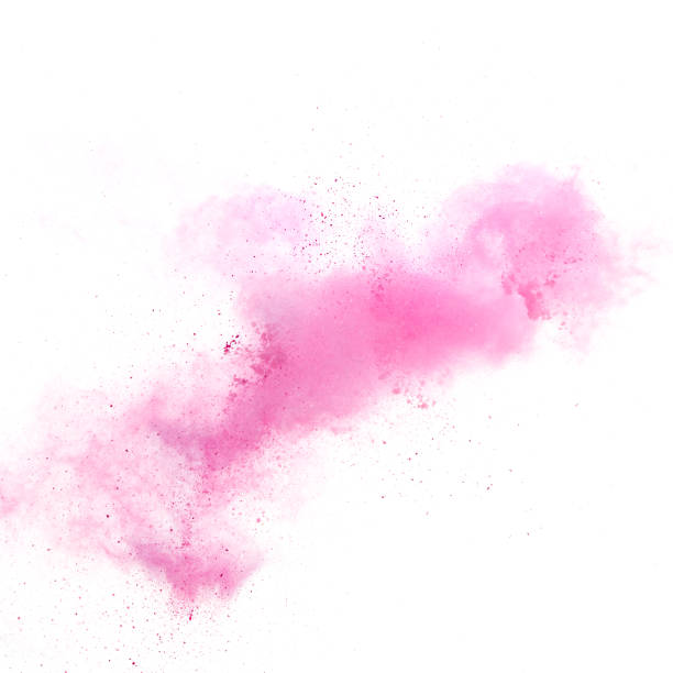 istock Colorful powders on white  background 1012083330